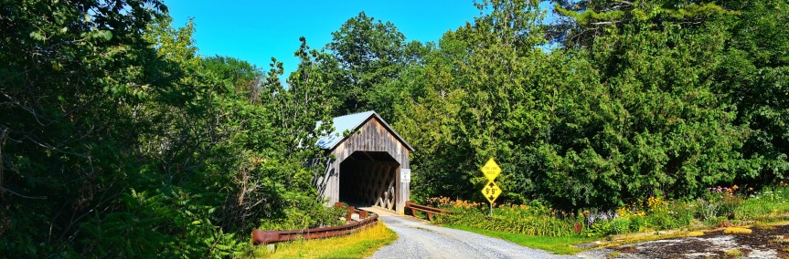 Vermont and Elsewhere: Halpin Covered Bridge – 360-Degree Video [Another Appetizer]